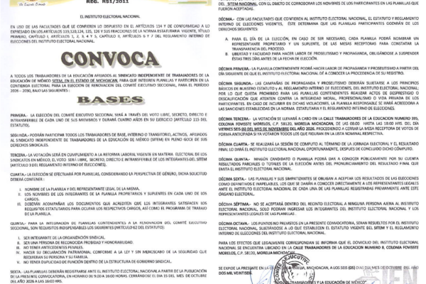 ¡Fuerza, Unidad y Lucha Sindical! El SITEM se Instaura en Michoacán para blindar el Futuro Magisterial